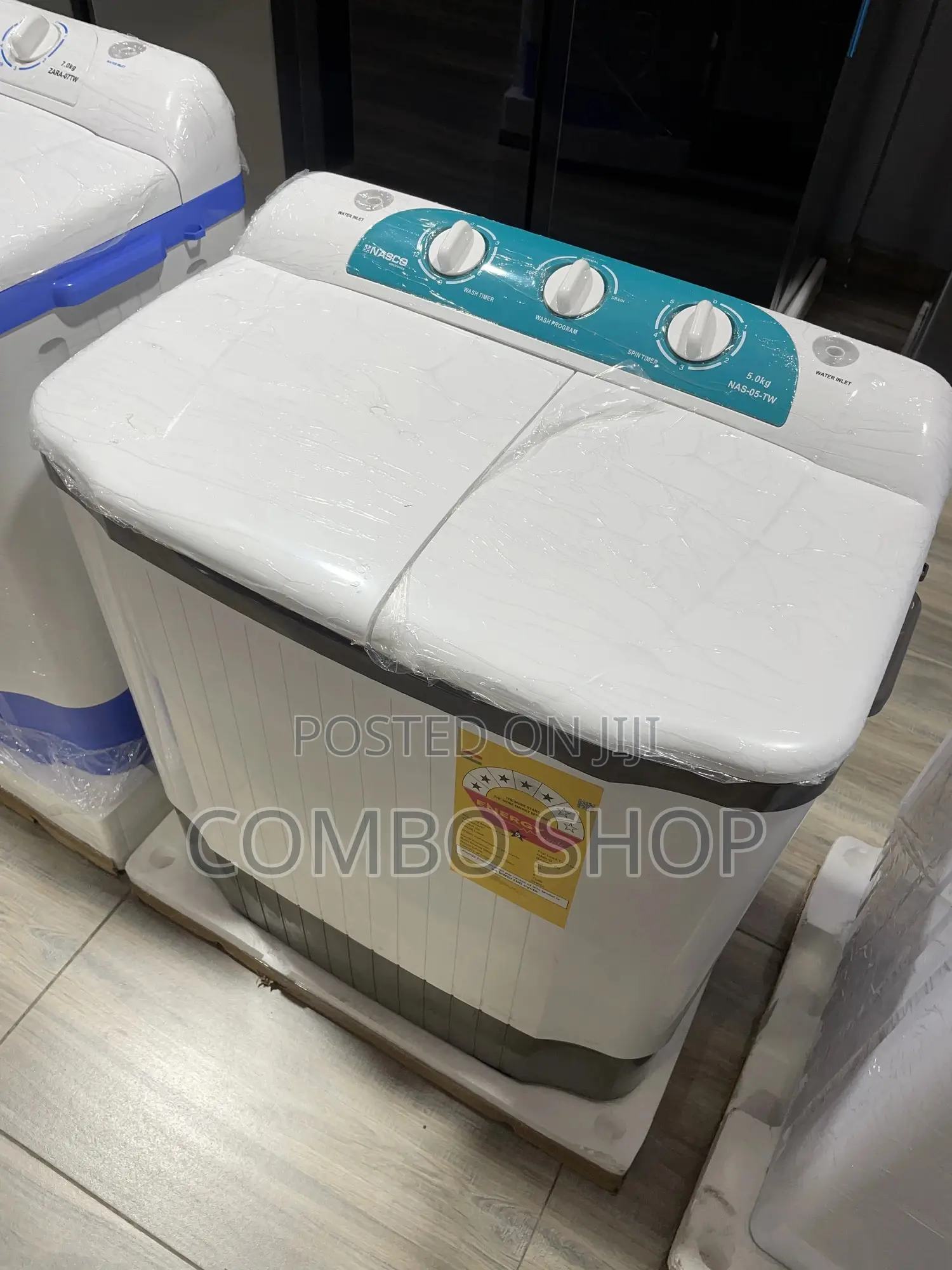 Nasco 5kg Twin Tub Washing Machine