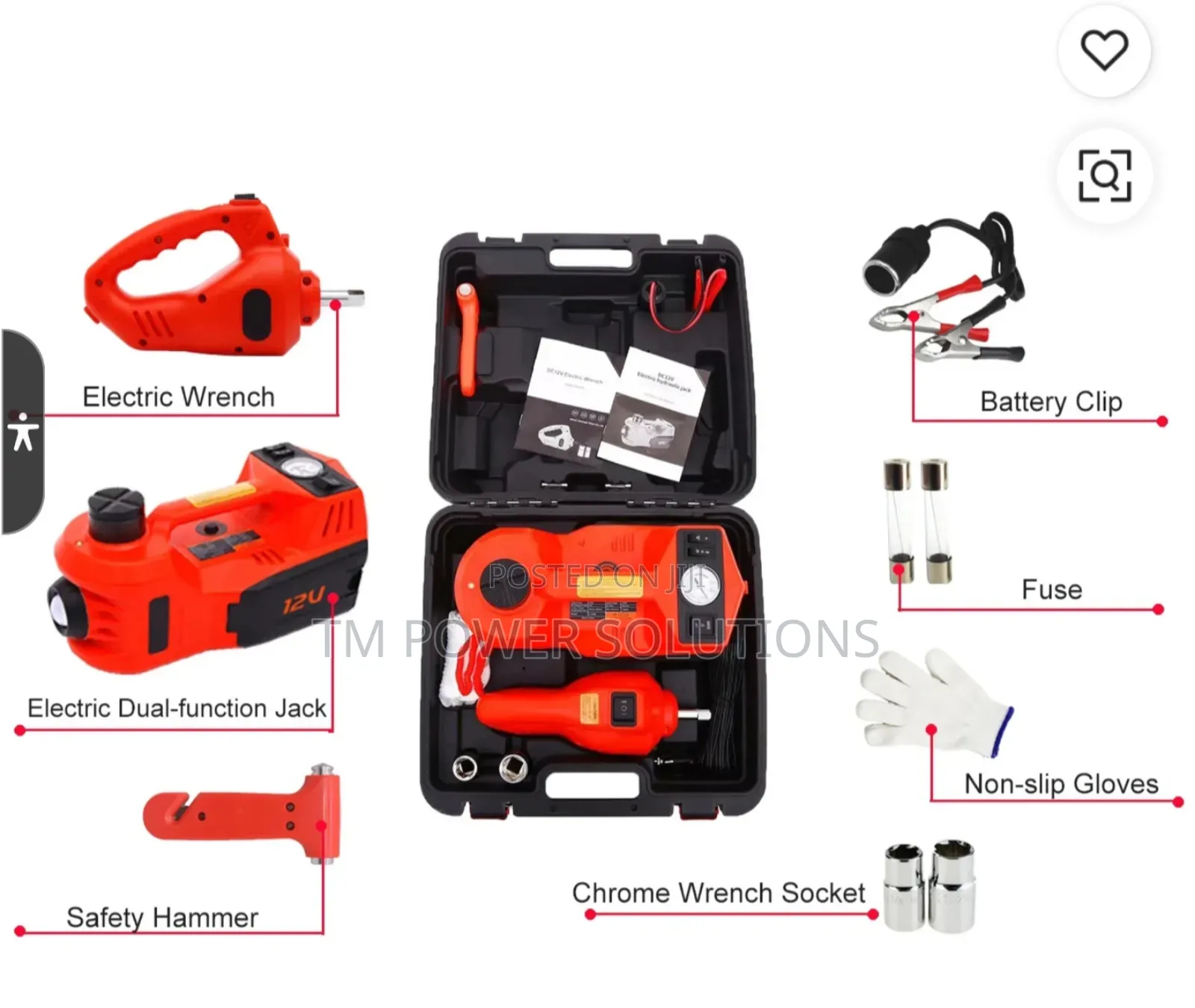 Electric Car Jack