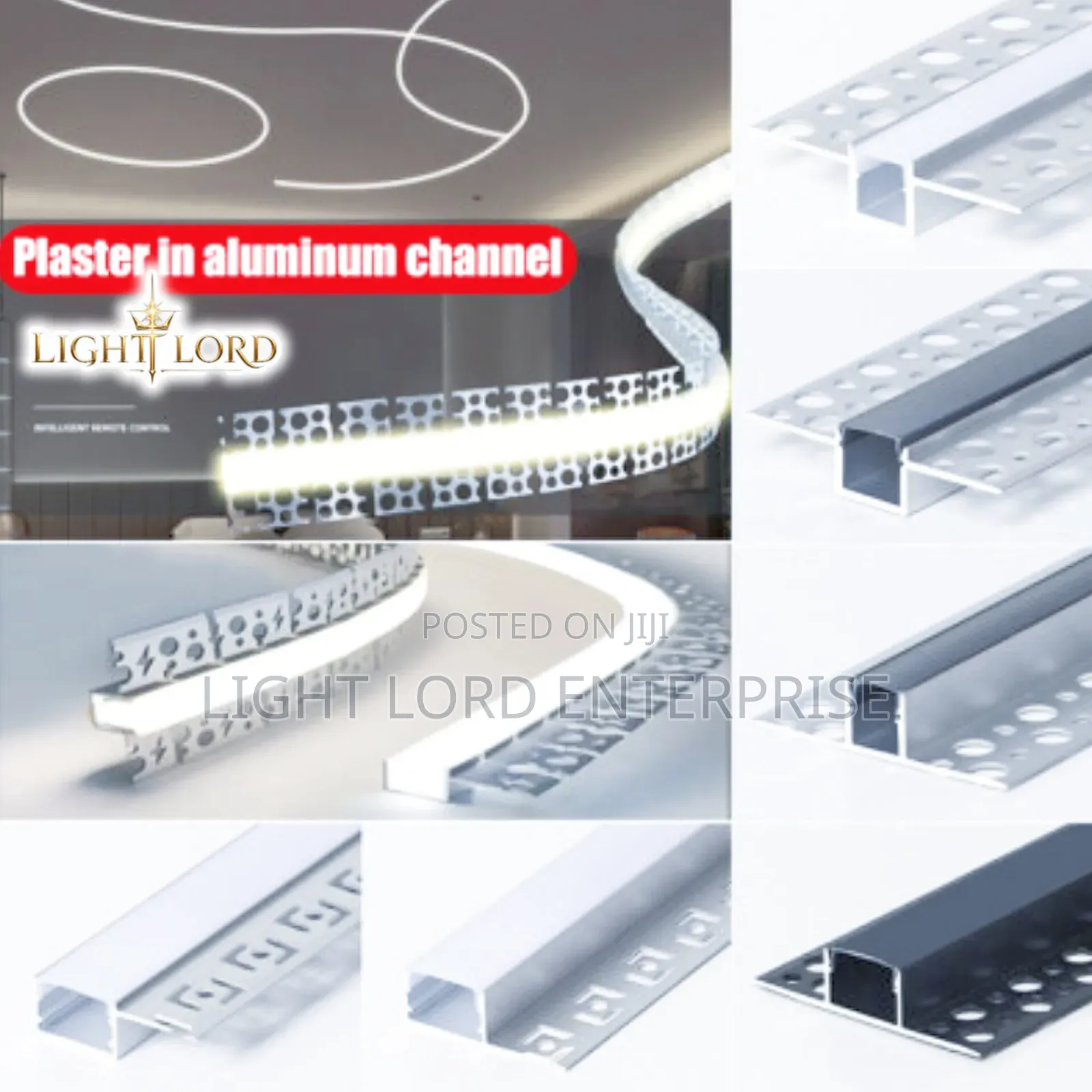 /\Adjustable Aluminum Profile Channel 10feet