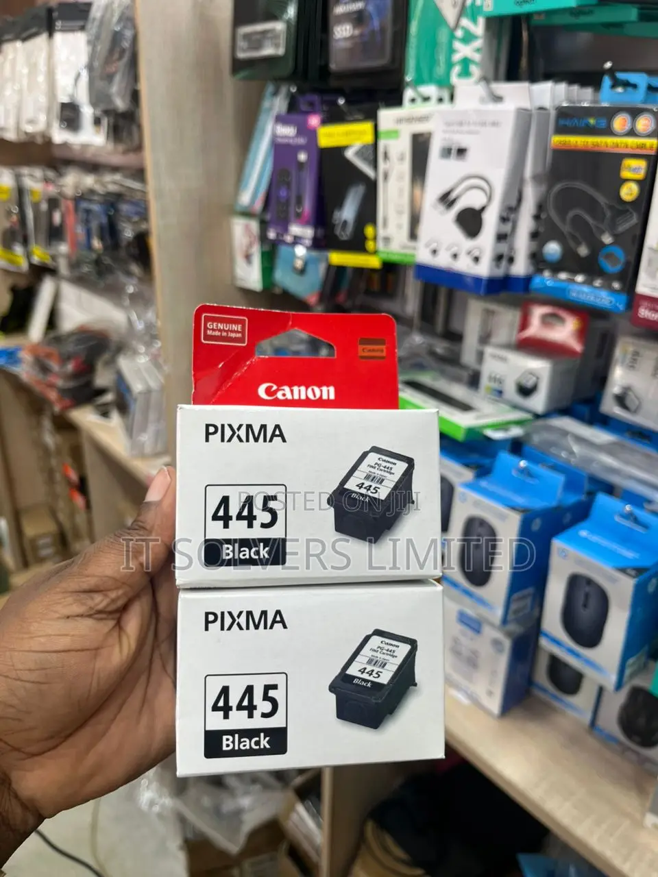 Canon 445 Pixma Fine Cartridge-Black