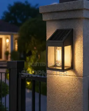 2pcs Solar Wall Lights – Outdoor Waterproof Led Lantern