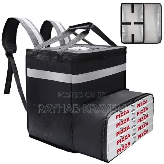 Durable Expandable Insulated Delivery /Takeaway Bag With Compartments