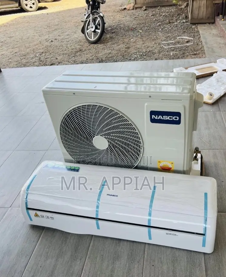 Nasco 2.5hp Split Type Non Inverter Air Conditioner(Remote) 
