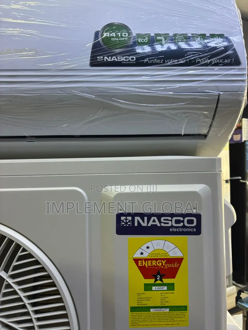 Nasco 1.5hp Inverter Air Conditioner