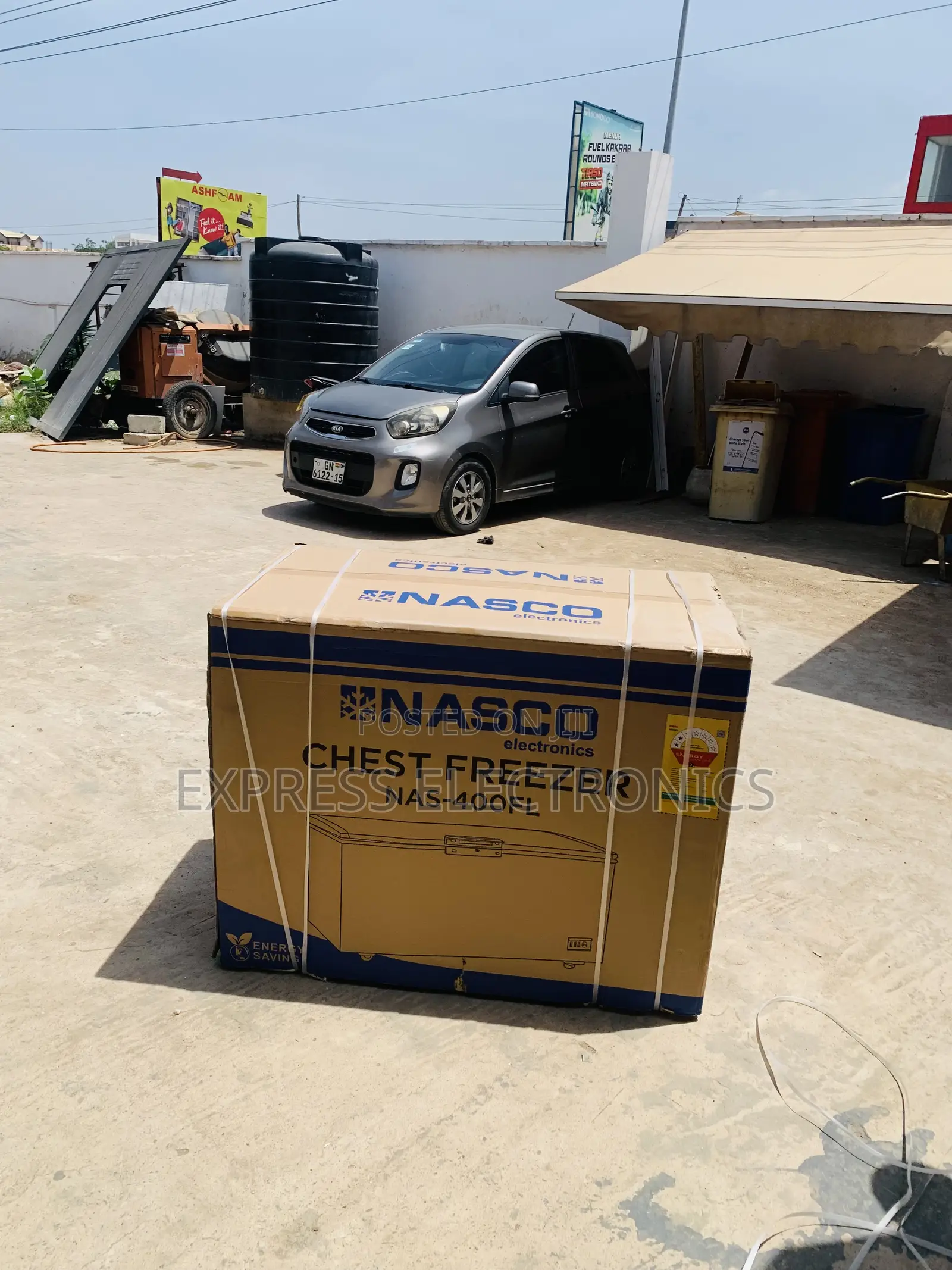Chest Freezer Single Door Nasco Nas-400fl-1dr