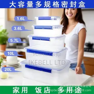 5 Pieces Plastic Storage Box
