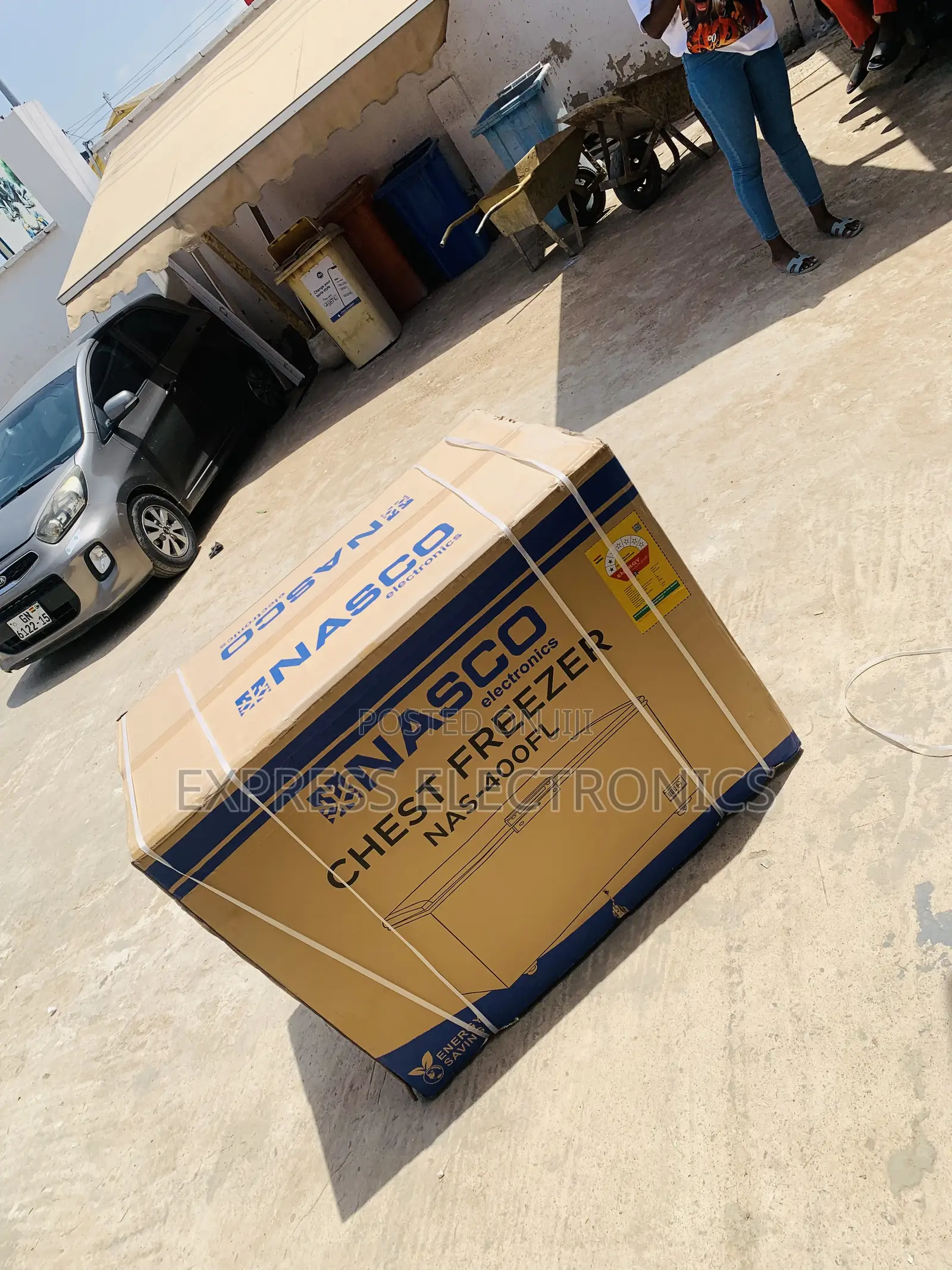 Very Authentic New Chest Freezer Single Door Nas-400fl