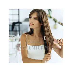 Porodo Lifestyle 4000mah Cordless Straightening Comb – Pink