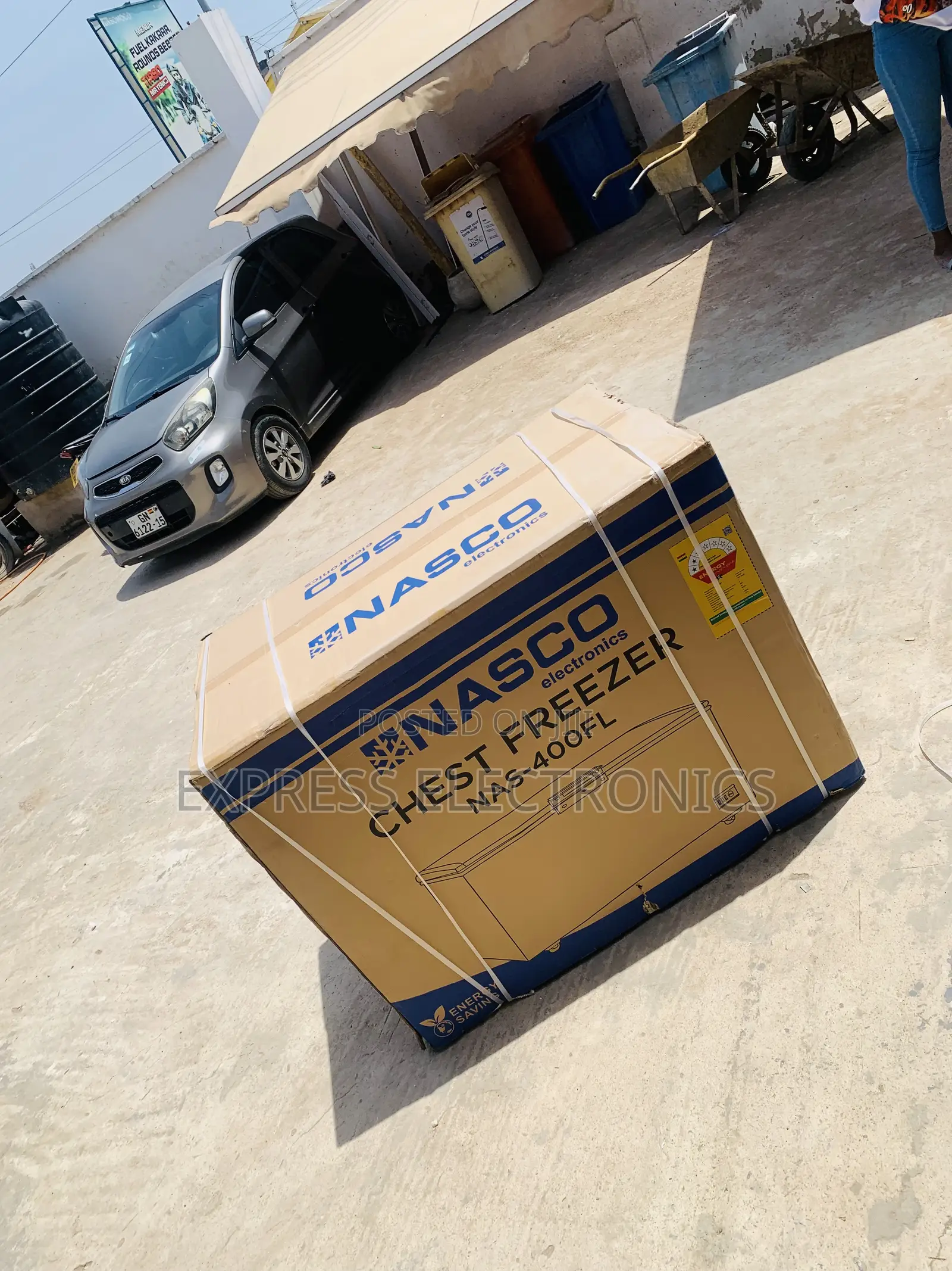 Shop From Us Nasco Chest Freezer Single Door Nas-400