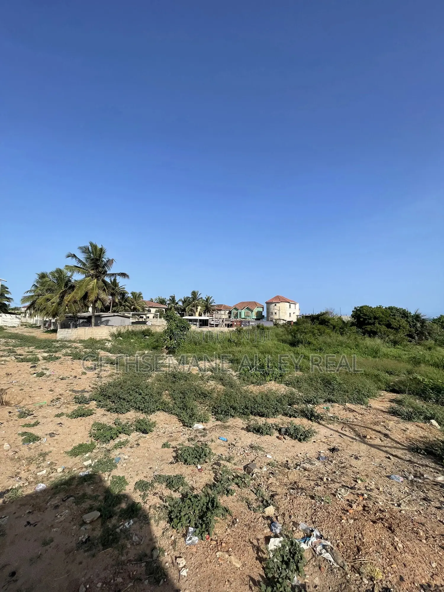 For Sale | 4 Plots of Roadside, Beach View Land in Kokrobite