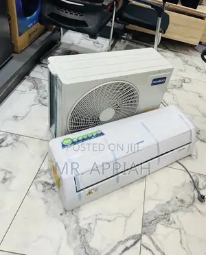Dual Inverter Nasco 1.5hp Air Conditioner(White)Remote Control 