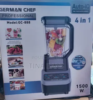 German Chef 4 in 1 Auto Iq Professional Blender