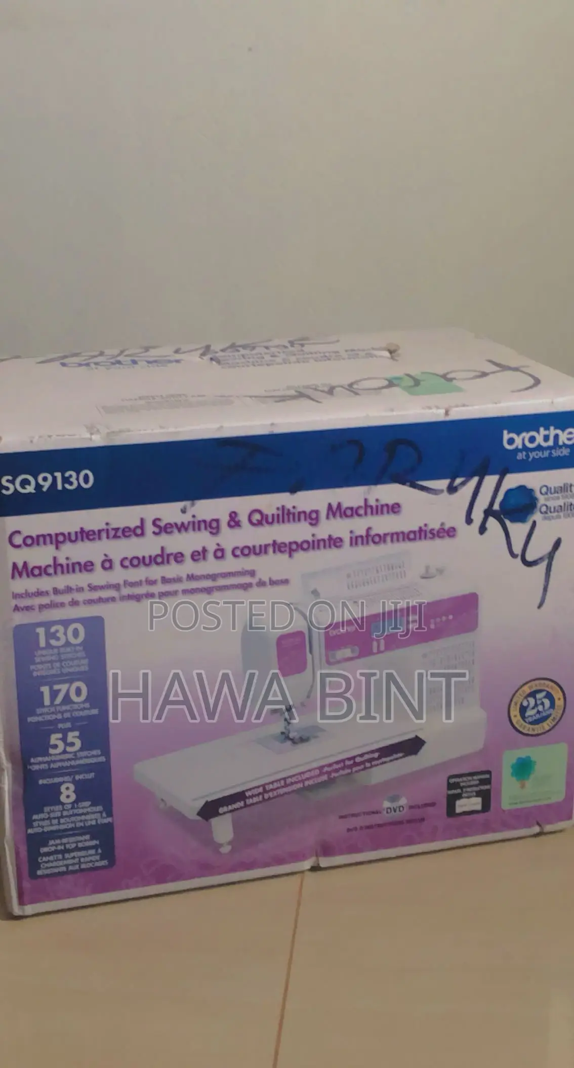 Brother Sewing and Quilting Machine, Computerized 165 Built in Stitch