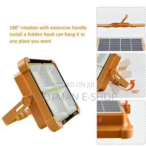 Portable Flood Rechargeable RGB Projector Lamp