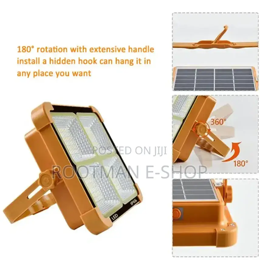 Portable Flood Rechargeable RGB Projector Lamp