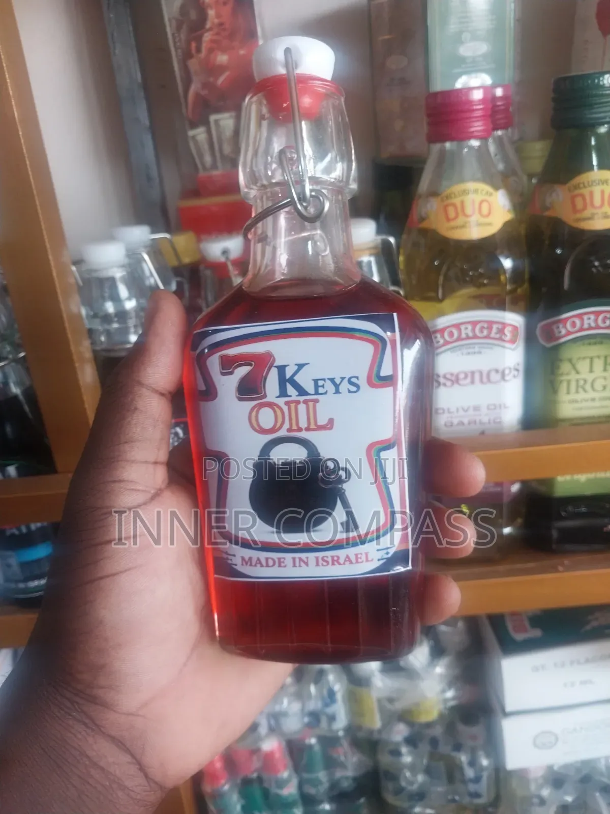 7 Keys Spiritual Oil for Opening Paths Blessings