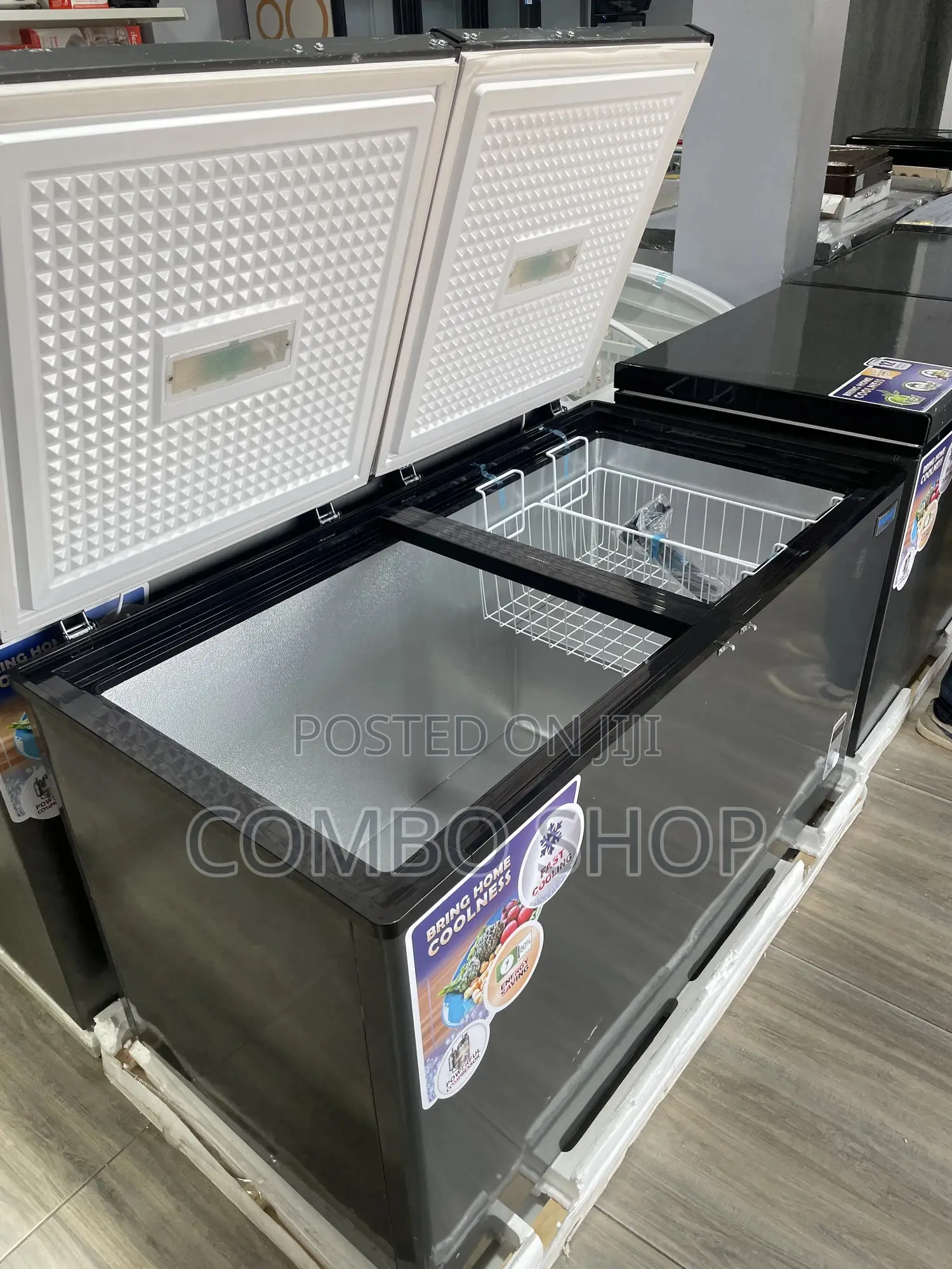 Nasco 425l Double Door Chest Freezer