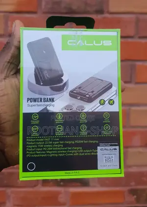 Compatible Mini Slim Calus Powerbank (15w Wireless Charge)