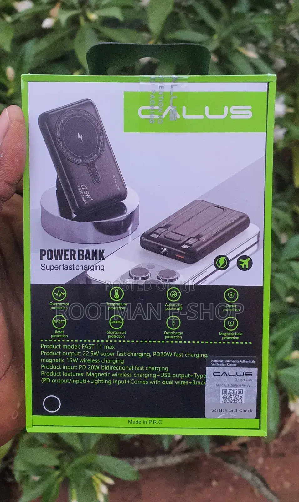 Pd Super Fast Charge (Calus Fast 11mx) Powerbank