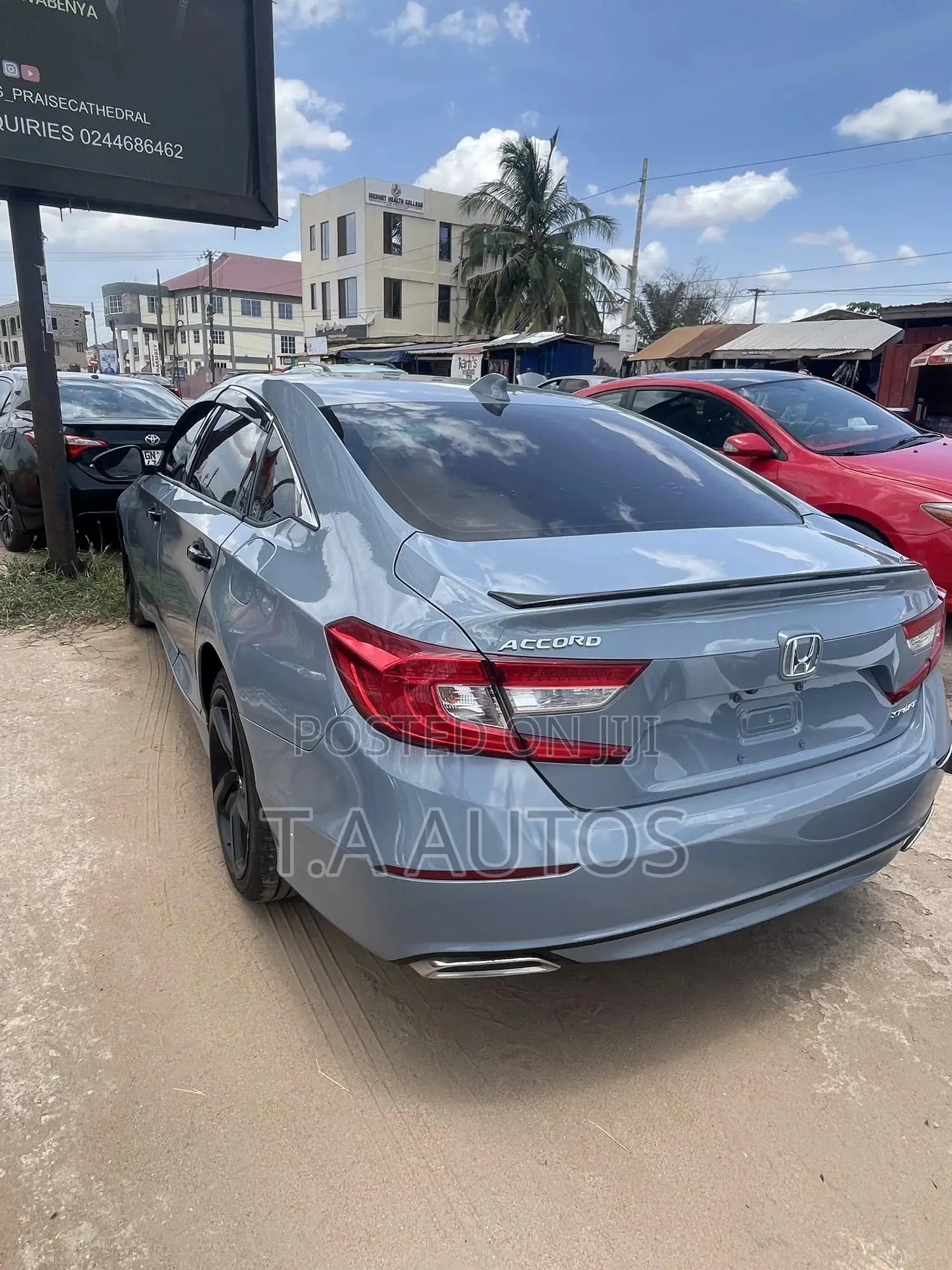 Honda Accord Sport (1.5L 4cyl Turbo CVT) 2019 Gray