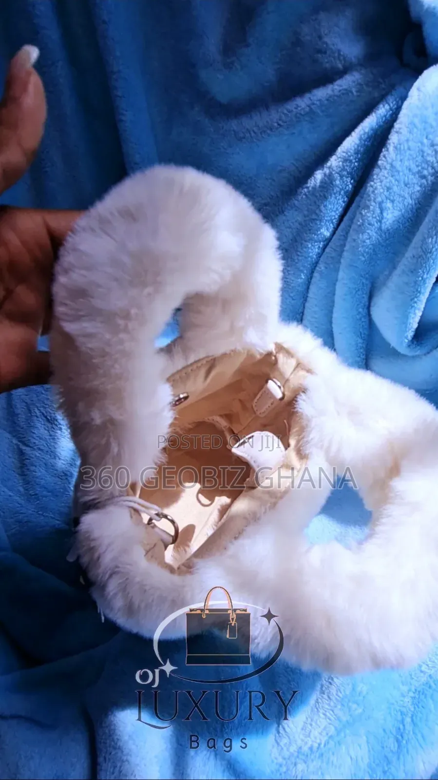 Exclusive Custom-Made Furry Statement Bag – Trendy "Monster" Edition