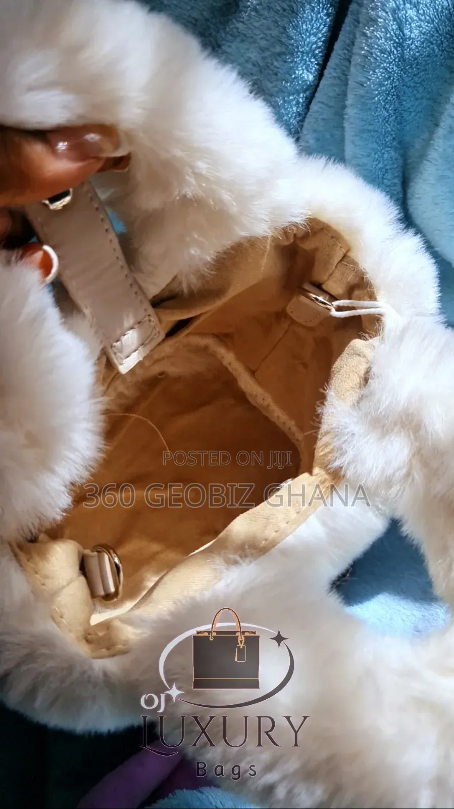 Exclusive Custom-Made Furry Statement Bag – Trendy "Monster" Edition