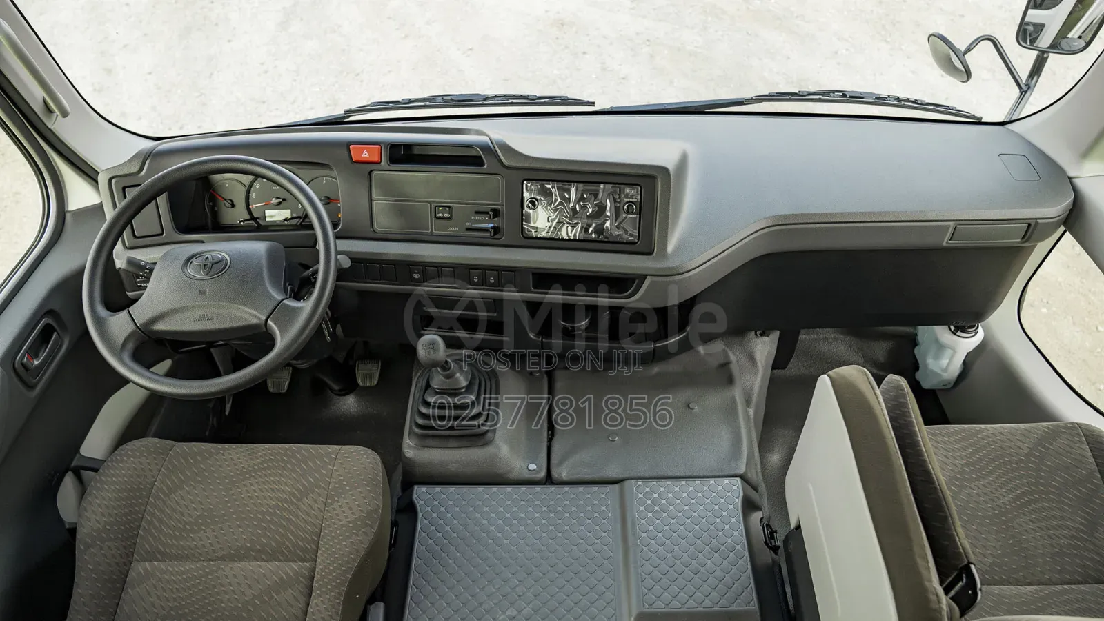 New Toyota Coaster 2025 White