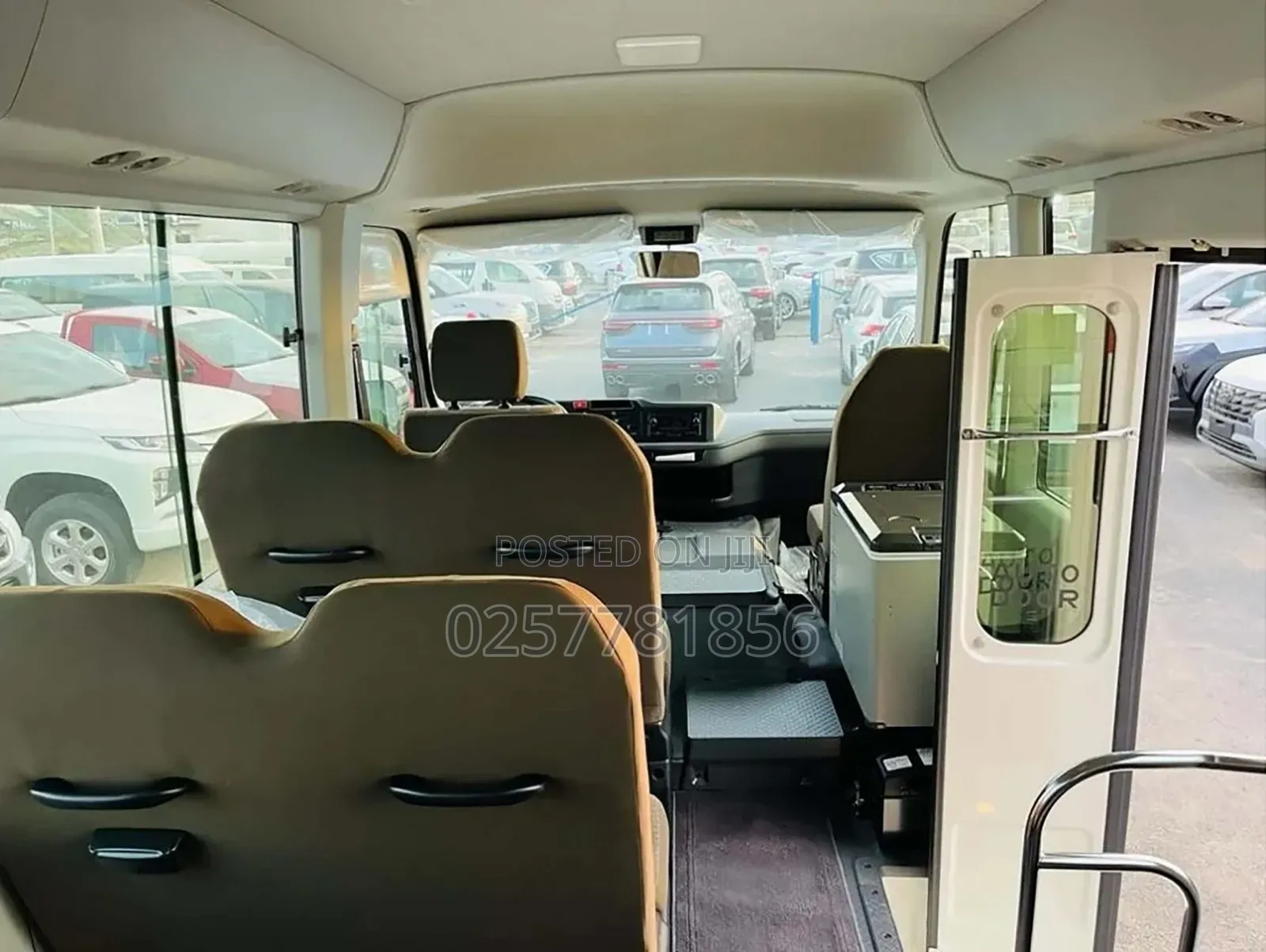 New Toyota Coaster 2025 White