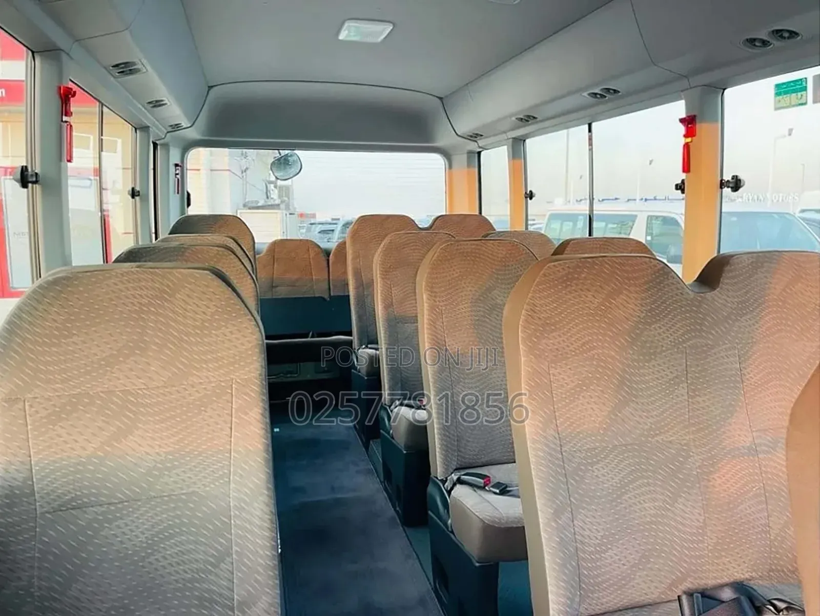 New Toyota Coaster 2025 White