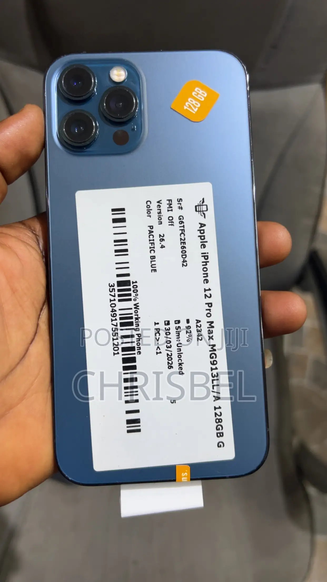 Apple iPhone 12 Pro Max 128 GB Blue