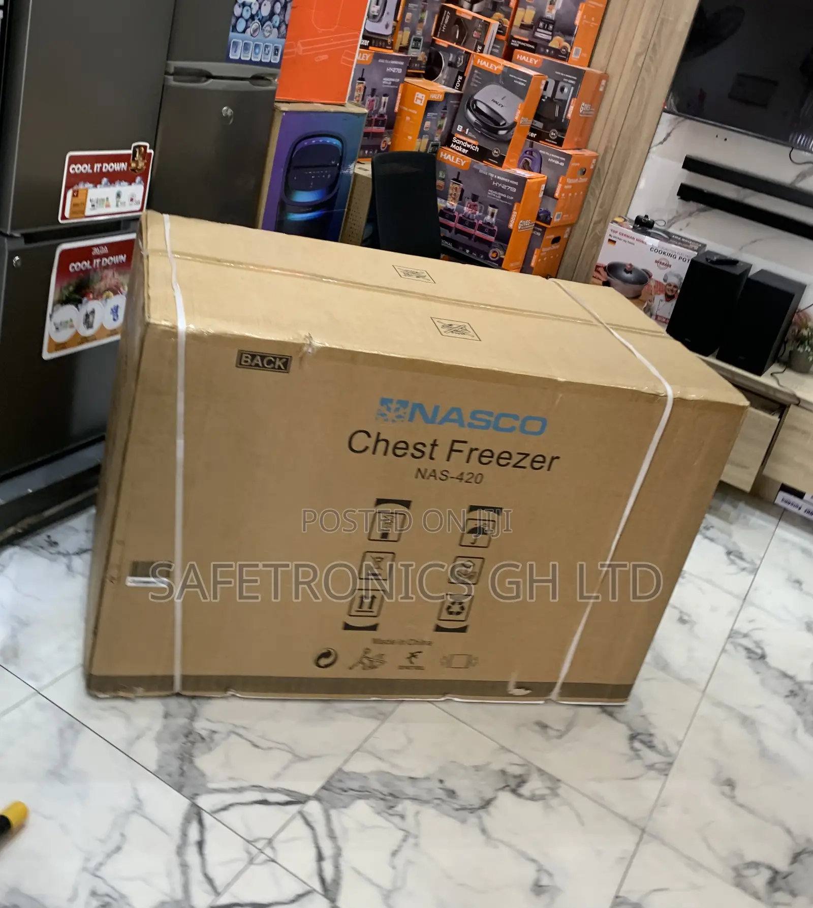 New Premium Nasco 318ltrs Chest Freezer Sku: Nas-425fl
