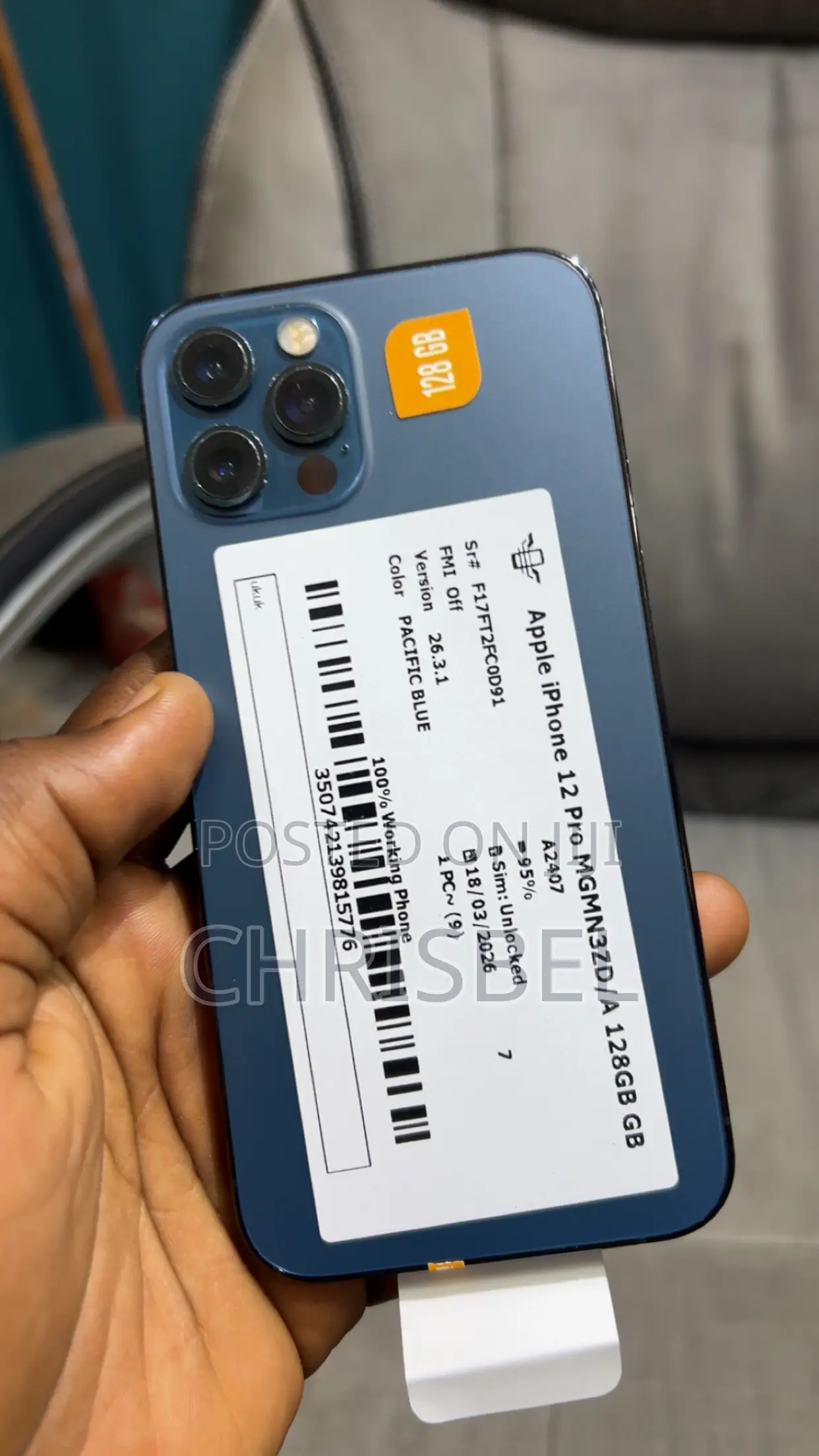 Apple iPhone 12 Pro 128 GB Blue