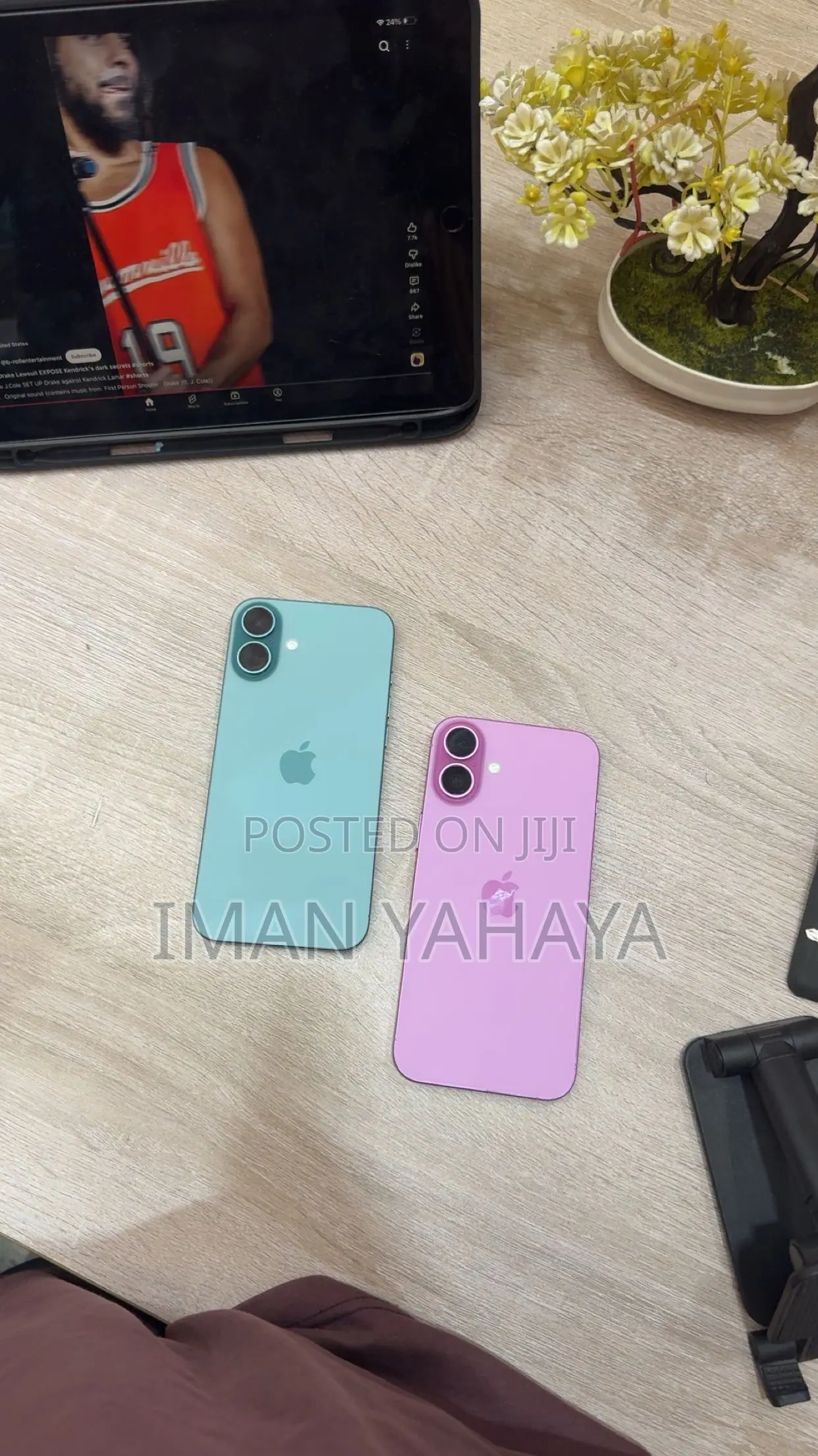 Apple iPhone 16 Plus 256 GB Pink