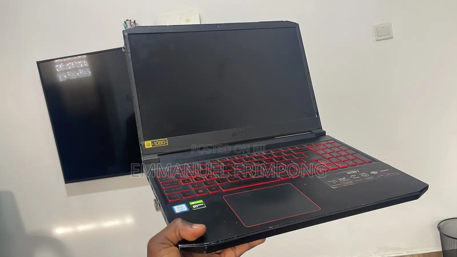 Laptop Acer Nitro 17 24GB Intel Core i7 SSD 256GB