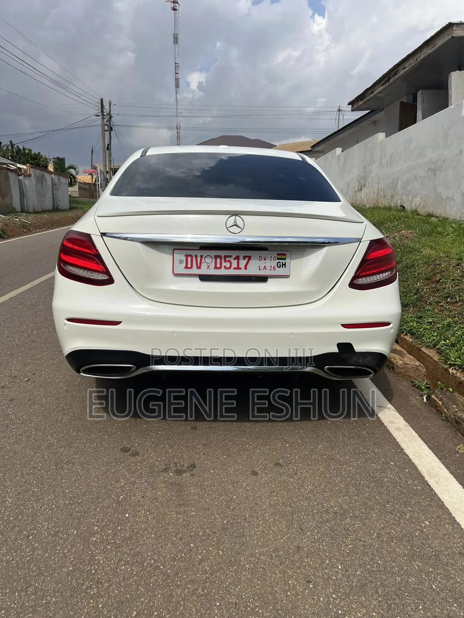 Mercedes-Benz E300 2017 White