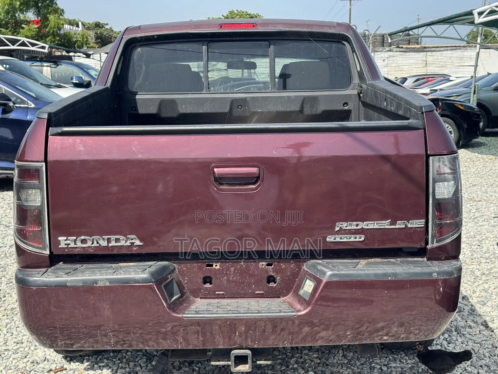 Honda Ridgeline 2007 Red