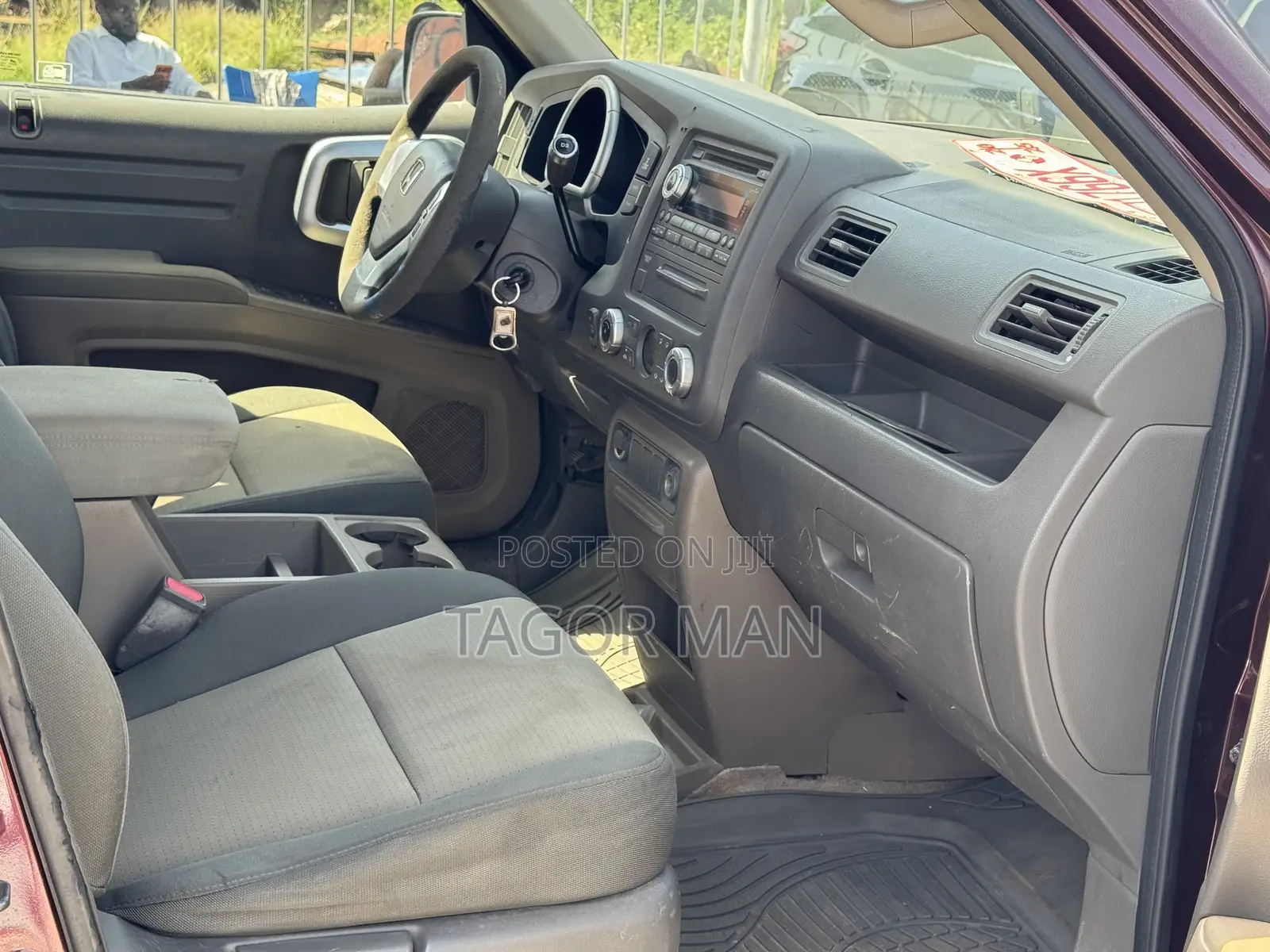 Honda Ridgeline 2007 Red