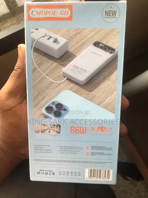 Cmopol-Gh 30,000mah 66w Super Fast Charge Power Bank (Pd-66w)