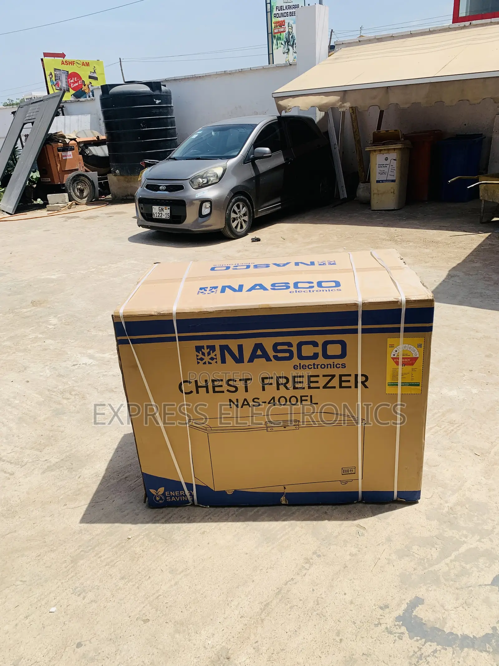 Eco Friendly Chest Freezer Nasco Nas-400fl