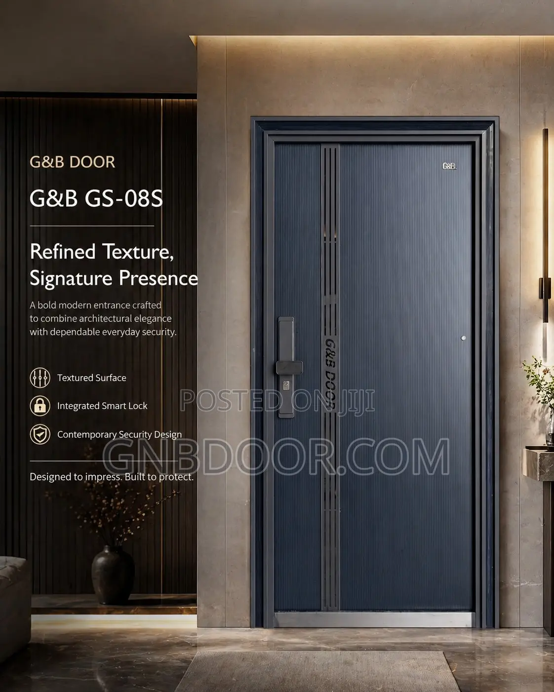 Gs-08s G B Signature Design Security Door Turkey Door