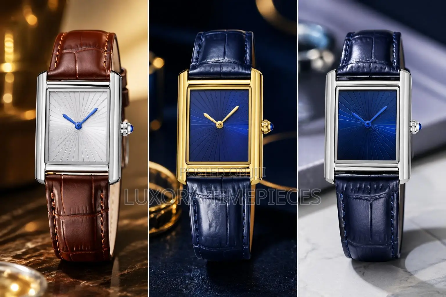 Beautiful Square Watch for the Classic Gentleman
