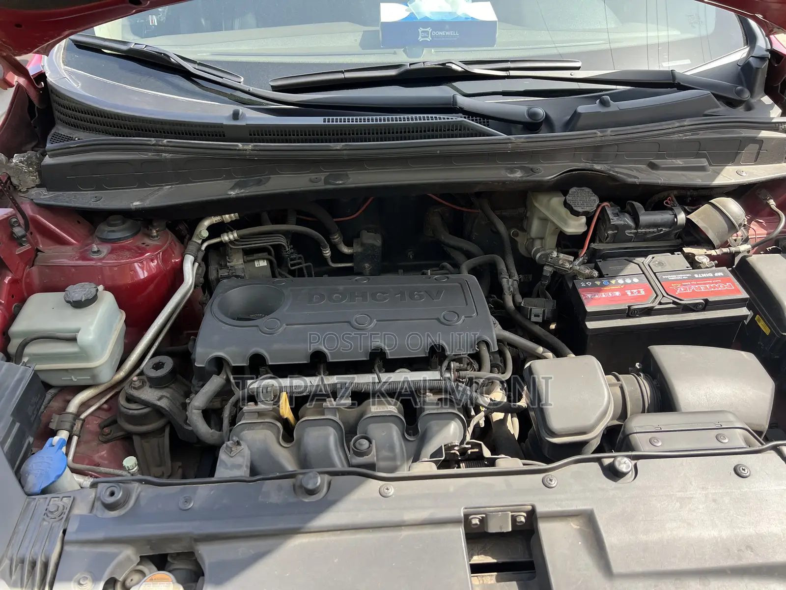 Hyundai Tucson 2011 Red