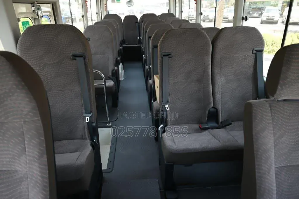 New Toyota Coaster 2025 White