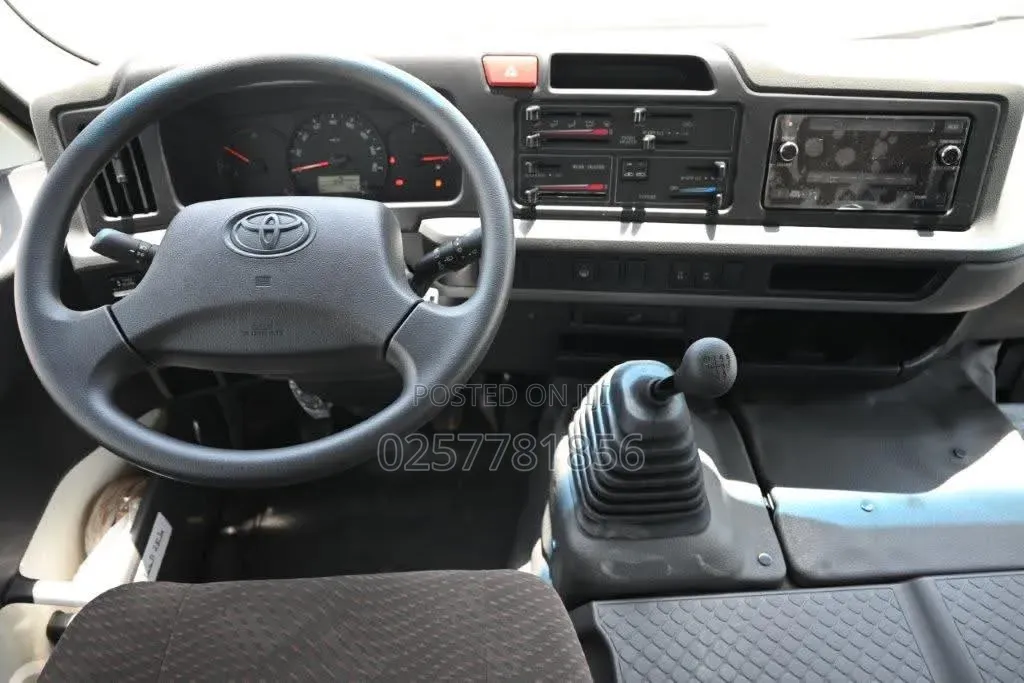 New Toyota Coaster 2025 White