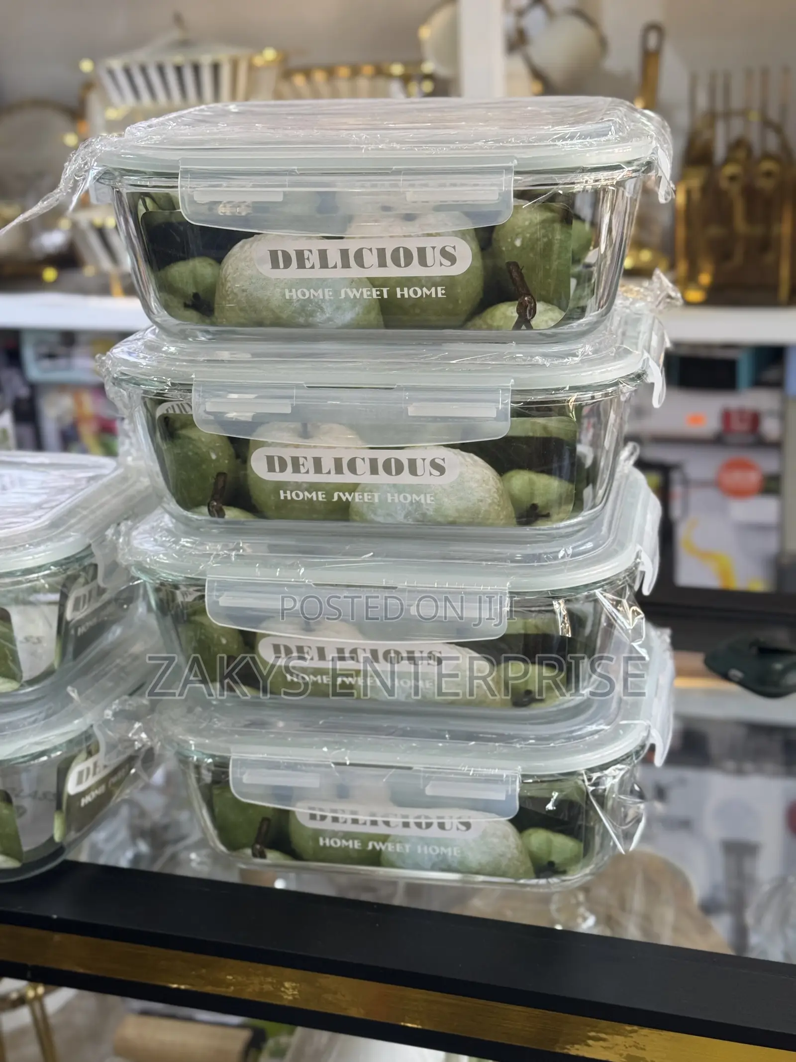 Glass Storage Bowls