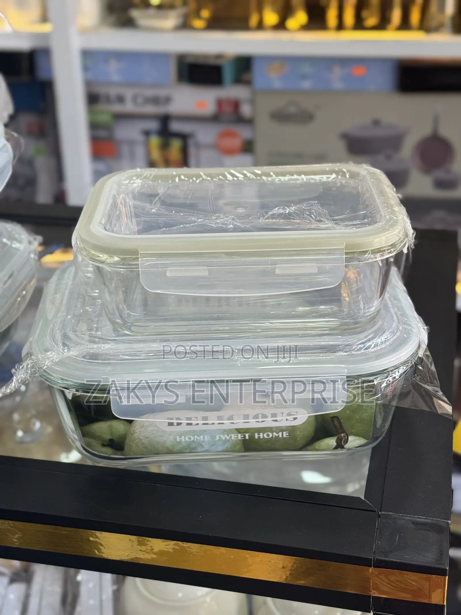 Glass Storage Bowls