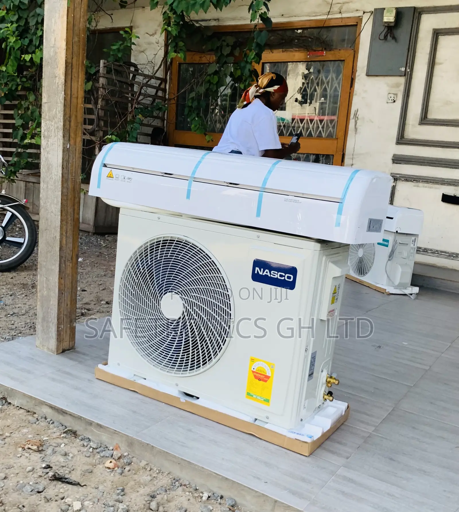 Check Out White Nasco 2.5hp R410 Split Dual Inverter Air Conditioner