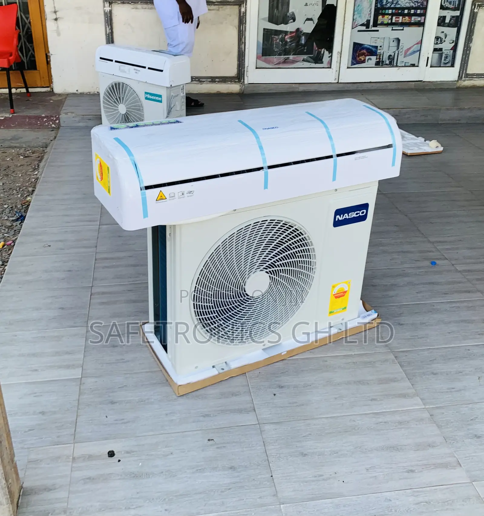 Choose White Nasco 2.5hp R410 Split Dual Inverter Air Conditioner