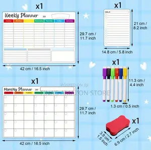 Magnetic Planner Calendar Board