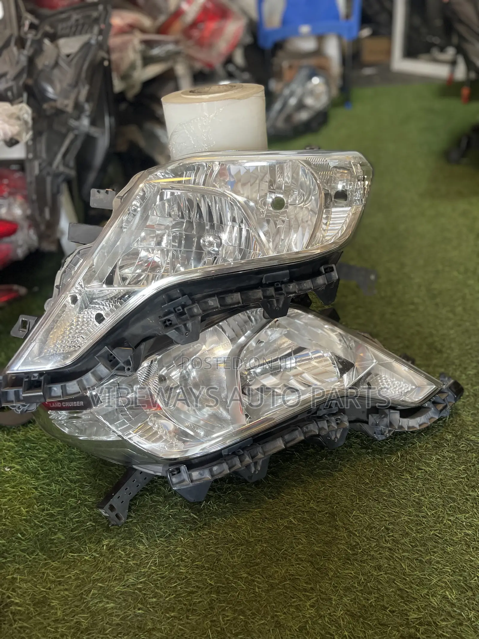 Toyota Landcruser Prado 2014-2017 Headlights Original Pair